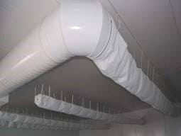 Тканевые воздуховоды для вентиляции